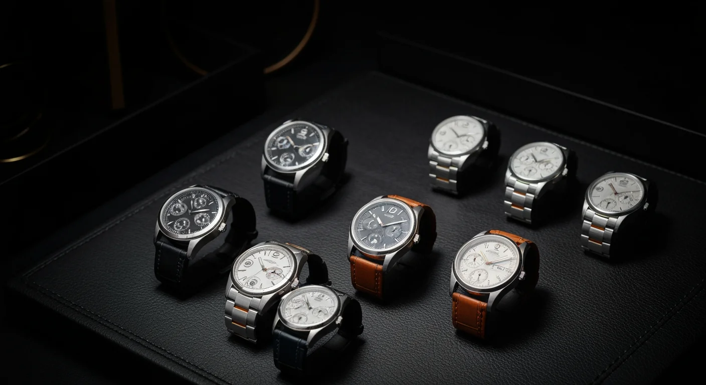 Luxury watch collection — borrow against your watches with Borro