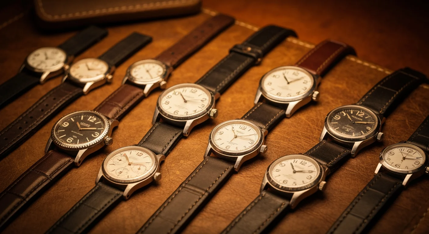 Vintage luxury watch collection — heritage timepiece loans by Borro