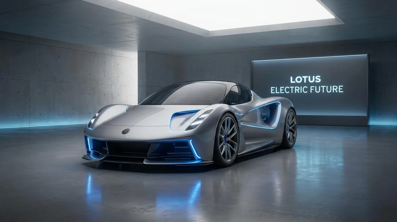 Lotus electric future concept editorial — next generation performance